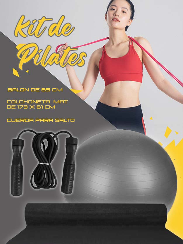 Kit Para Pilates Fitness + ebook Plan de entrenamiento